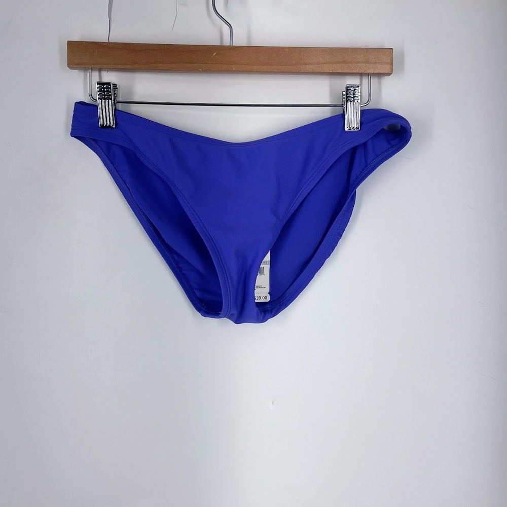 Patagonia Womens Solid Sunamee Bikini Bottoms Purple Hydrangea 72140 Size M NWT